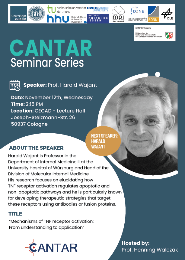 Poster for the Symposium on Cell Death and Inflammation